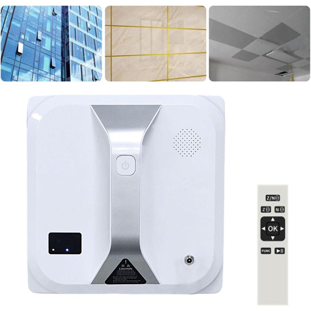 Robot pour surfaces vitrees associant une commande a distance et une aspiration annoncee de 3000 Pa