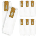 Lot de 8 sacs de collecte, coloris blanc et jaune, avec un lot de 8 elements