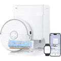 Robot avec station de lavage, coloris blanc, avec le nettoyage des tissus