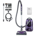 Aspirateur de sol sur roues, coloris violet, avec la collecte de la poussiere