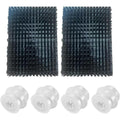 Brosse de rechange associant le remplacement de la brosse au coloris noir et gris