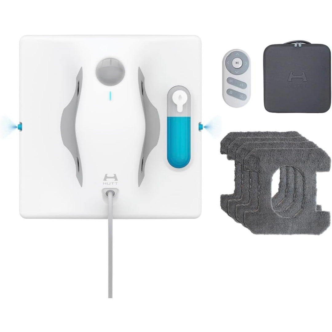Robot nettoyeur de fenetres alliant une pulverisation integree et une capacite annoncee de 650 mAh