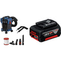 Aspirateur balai, coloris noir, avec la collecte de la poussiere