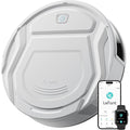 Ensemble robot et station de lavage offrant une detection des obstacles