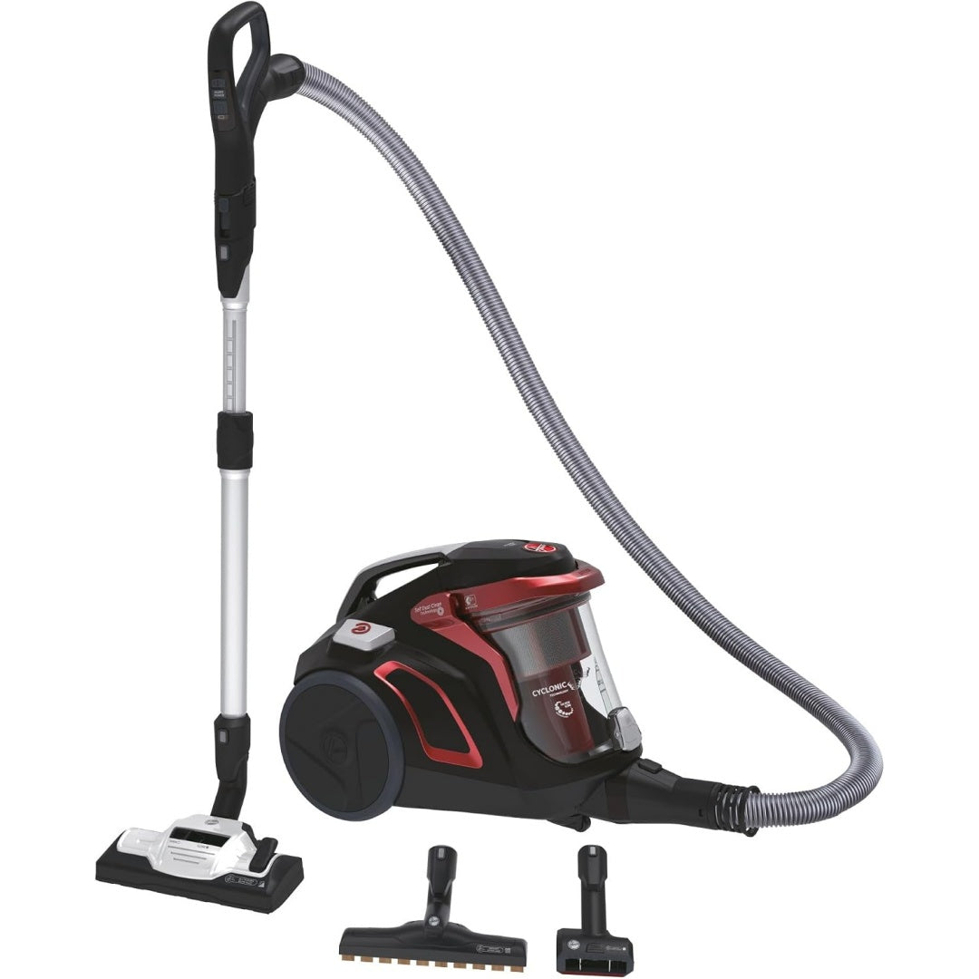 Aspirateur traineau avec une prise en main par poignee, coloris noir et gris