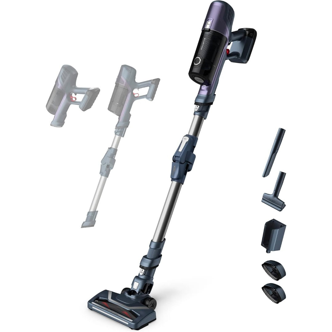 Aspirateur vertical proposant une tension annoncee de 18 V