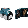 Accessoire de percage integrant le percage des materiaux compatibles et une technologie lithium ion