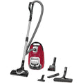 Aspirateur de sol sur roues, coloris rouge, avec la collecte avec sac