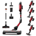 Aspirateur balai associant l'entretien des sols et l'entretien des tapis