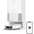 Robot avec station de lavage avec une pulverisation integree