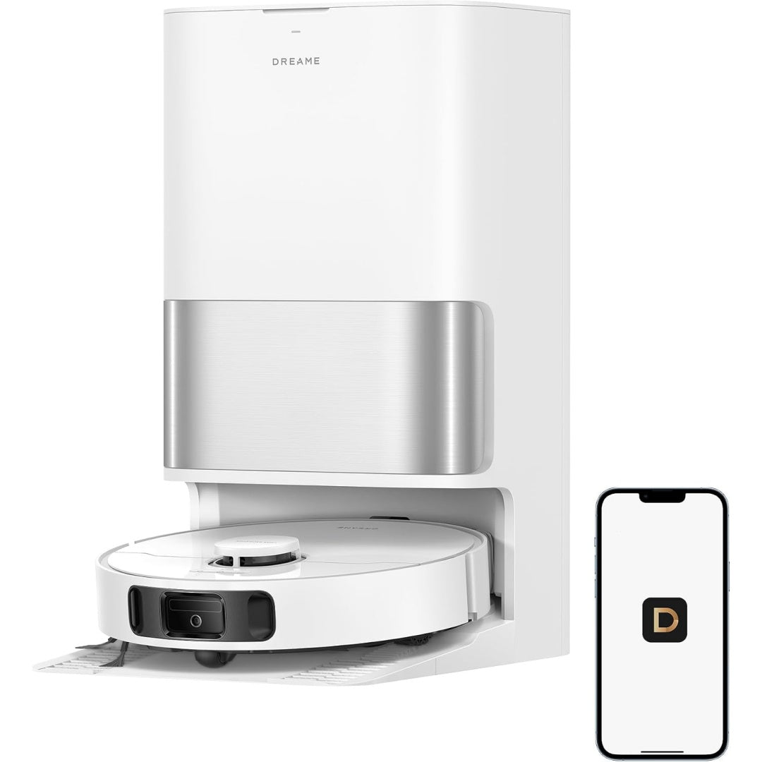 Robot avec station de lavage avec une pulverisation integree