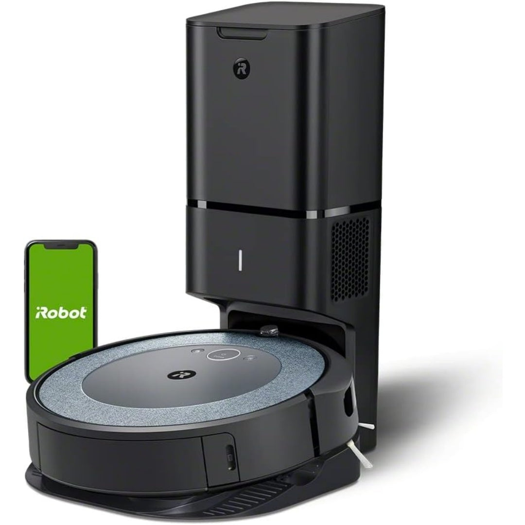 Robot et base de vidage alliant un reglage par application et la collecte des poils