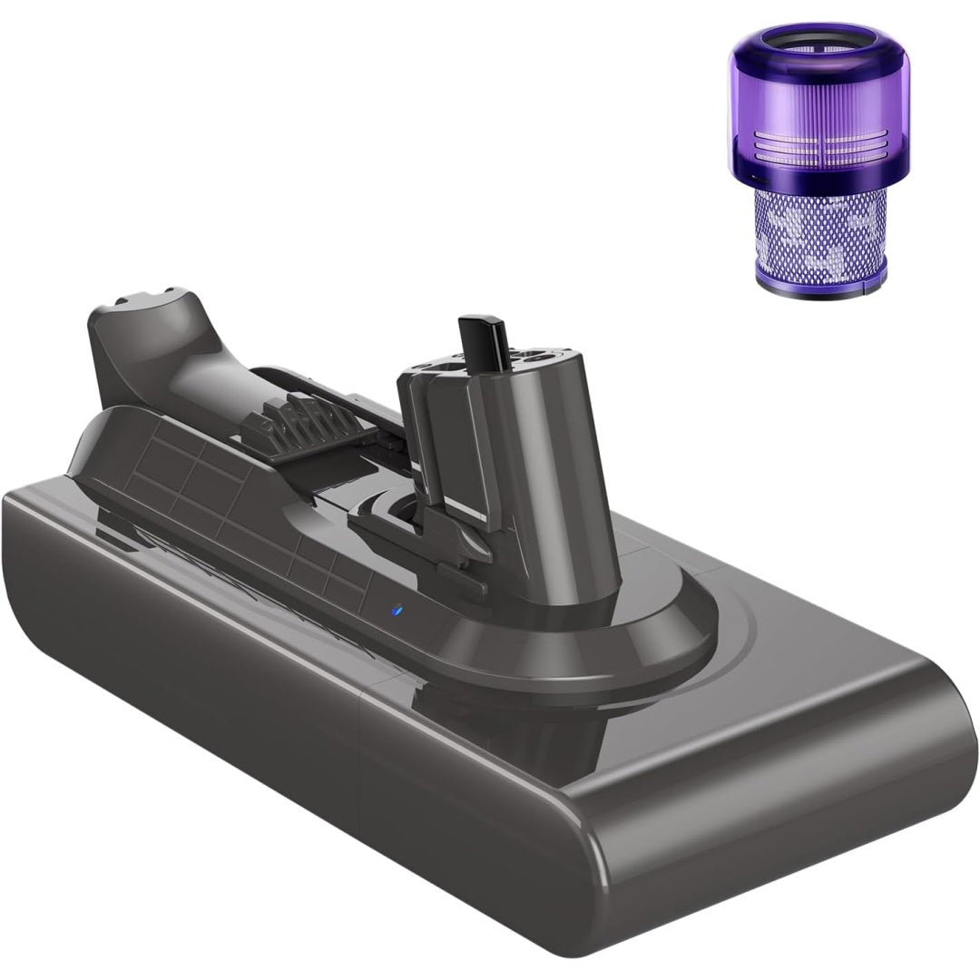Cette batterie rechargeable combine une capacite annoncee de 3900 mAh et une tension annoncee de 25,2 V