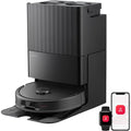 Robot de nettoyage avec base multifonction proposant le sechage a air chaud