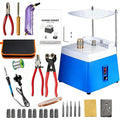Ponceuse electrique avec un reglage par application, coloris bleu