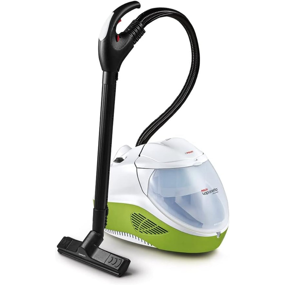Aspirateur de sol sur roues integrant la collecte de la poussiere et le nettoyage des tissus
