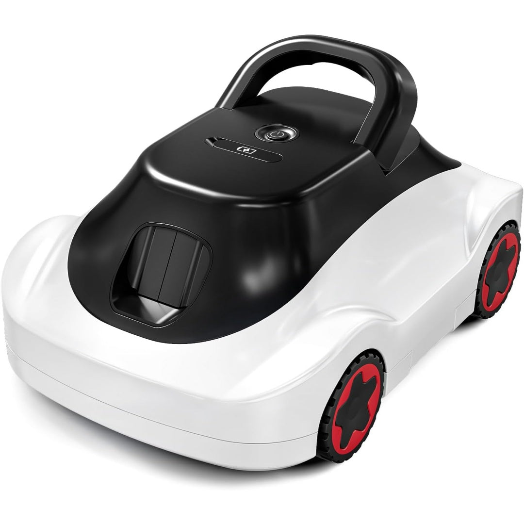 Nettoyeur de piscine offrant une contenance annoncee de 2.7 l