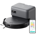 Ce robot et base de vidage combine le vidage automatique et le nettoyage des bords