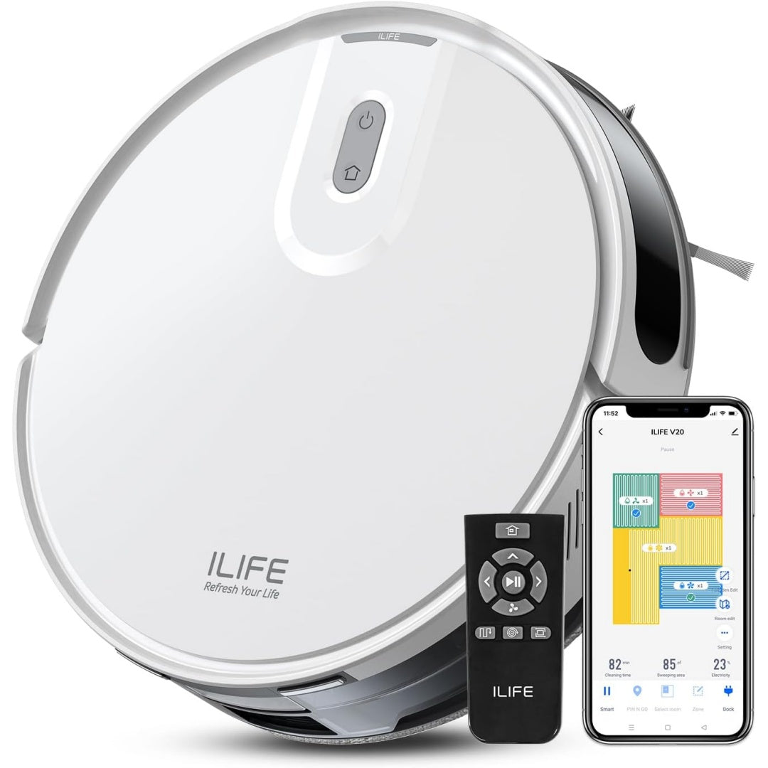 Robot de nettoyage des sols proposant une commande a distance