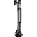 Cet aspirateur balai combine une contenance annoncee de 2,5 l et une filtration des particules fines