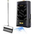 Aspirateur, coloris dore, avec la collecte des poussieres