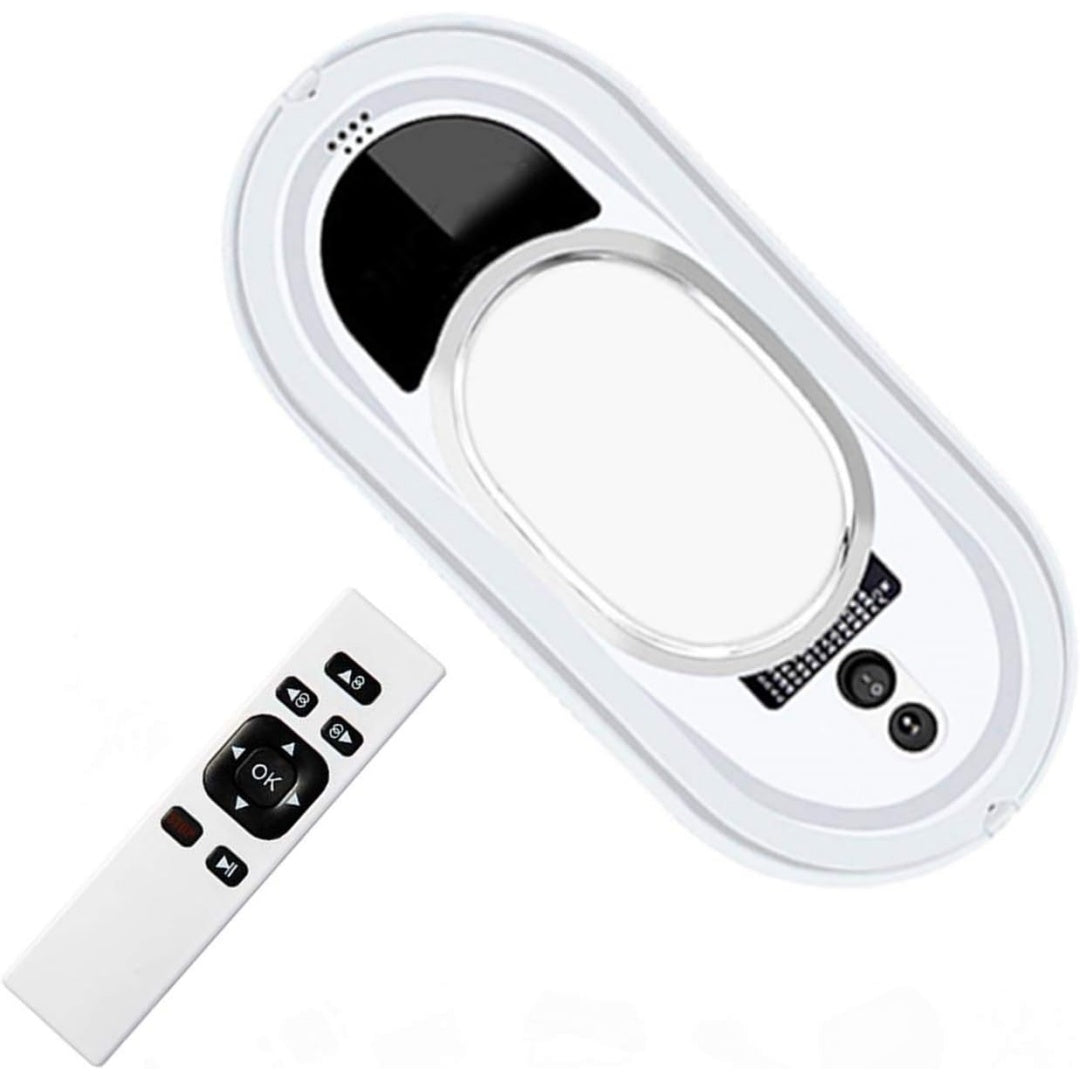 Ce robot nettoyeur de fenetres combine une commande a distance et une aspiration annoncee de 5600 Pa