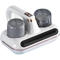 Aspirateur a main alliant la collecte des petits dechets et le nettoyage des tissus