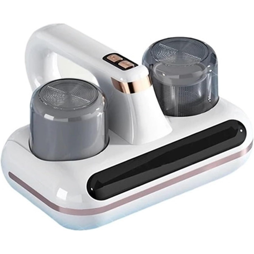 Aspirateur a main alliant la collecte des petits dechets et le nettoyage des tissus