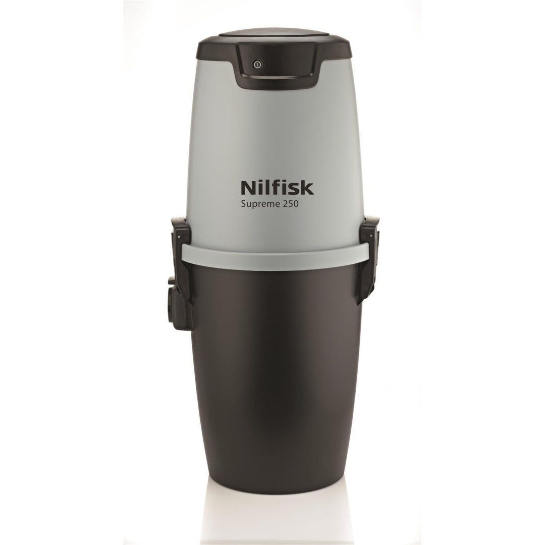 Aspirateur a cuve avec l'entretien des surfaces de l'atelier, coloris gris et noir