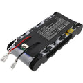 Accumulateur rechargeable associant une tension annoncee de 25.2 V au coloris noir et gris