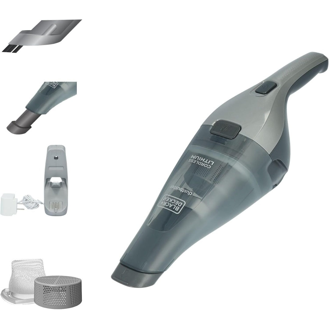 Aspirateur a main integrant la collecte sans sac et une aspiration a main