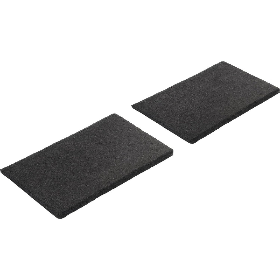 Filtre au charbon actif avec un lot de 2 elements, coloris noir et gris