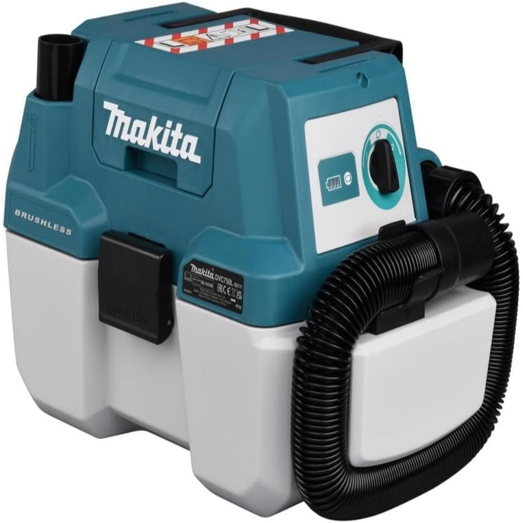 Aspirateur avec une tension annoncee de 18 V