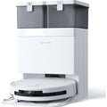 Ensemble robot et base de lavage alliant une detection des obstacles et une navigation laser
