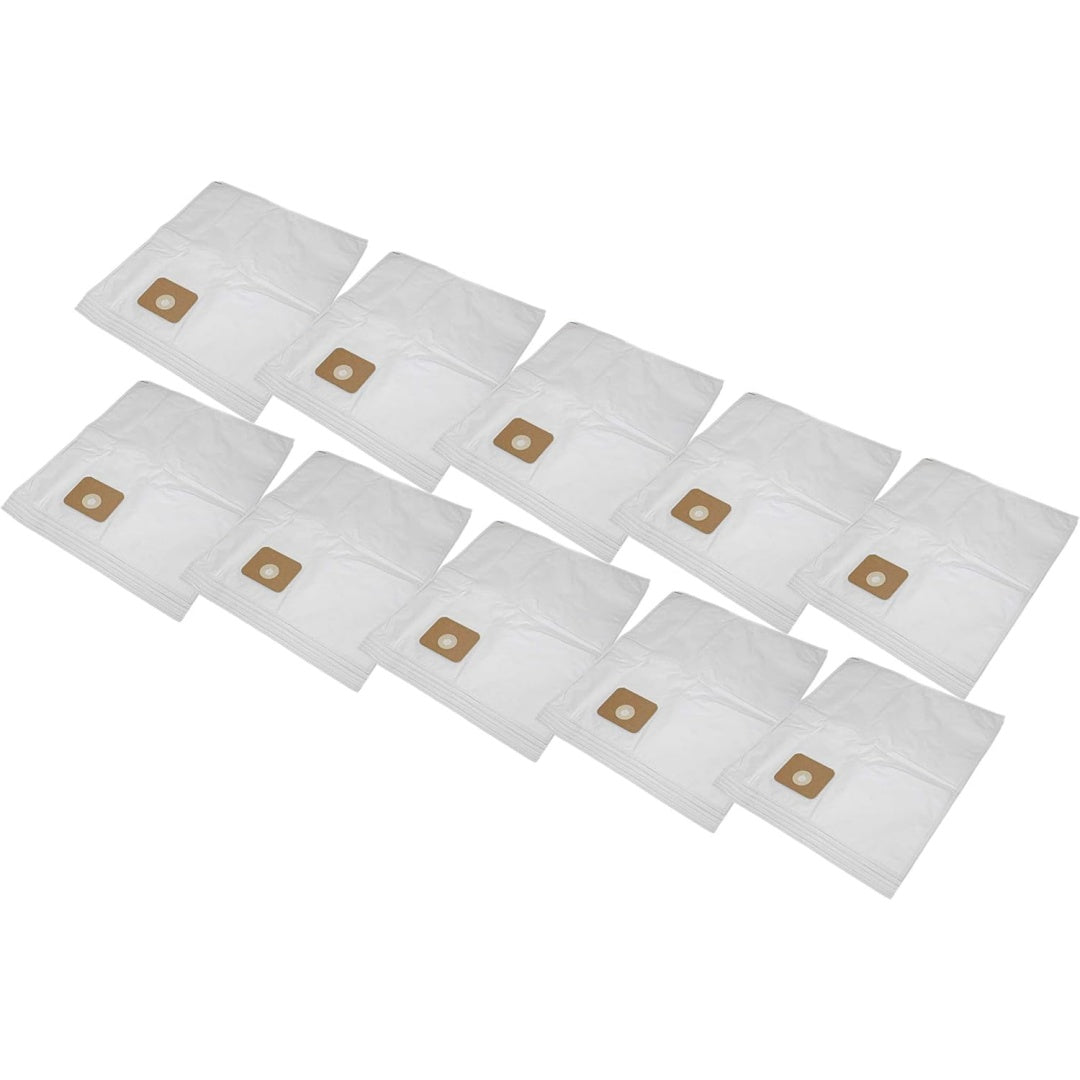 Lot de 50 sacs de collecte associant un remplacement du collecteur au coloris blanc