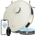 Robot aspirant autonome alliant la collecte des poils et une capacite annoncee de 4000 mAh