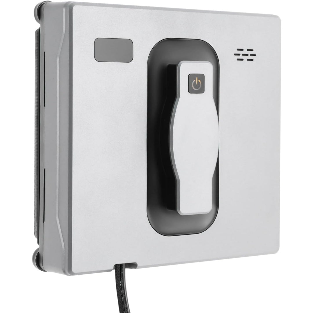 Robot pour surfaces vitrees associant une commande a distance et un reglage par application