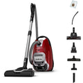 Aspirateur de sol sur roues integrant l'entretien des habitacles et l'entretien des sols